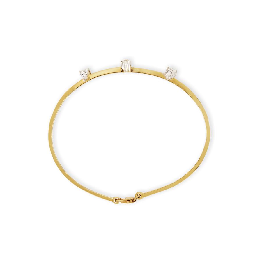 Yellow gold 'Balance' Bracelet BALANCE | BRAAU18G MQ TO PR CT 0,36